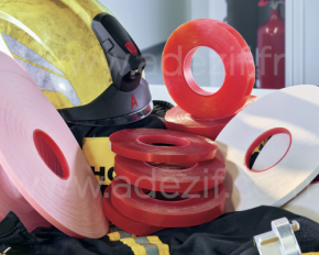 Tesa FlameXtinct fire retardant adhesive tapes for Adezif