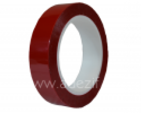 Heat resistant red single-sided polyester adhesive tape Adezif PT891