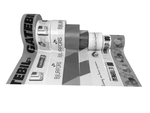 Printing and personalization of adhesive tapes